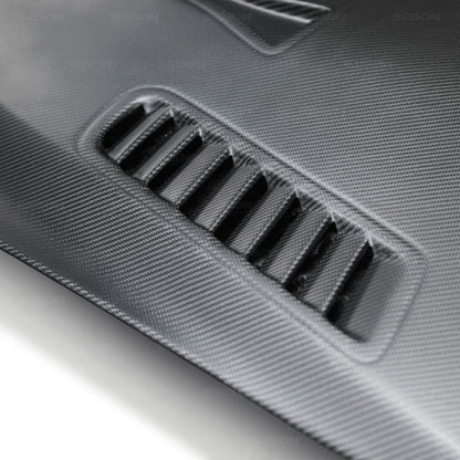 Seibon 09-15 Nissan Skyline R35 GT-R ES Style Dry Carbon - HD0910NSGTR-ES-DRY