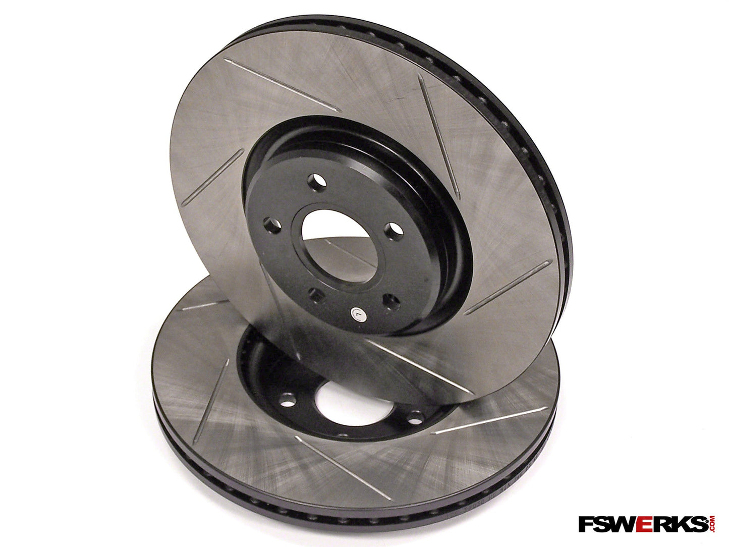 StopTech Sport Front Slotted 320mm Rotors - Ford Focus ST 2013-3/30/2014