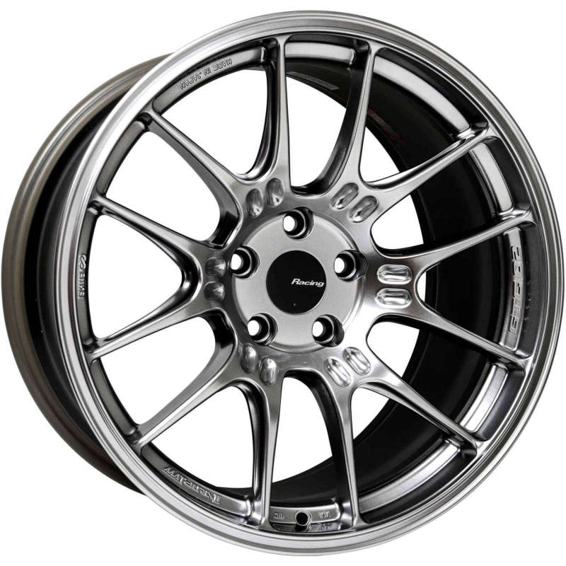 Enkei GTC02 18x10 5x112 35mm Offset 66.5mm Bore Hyper Silver - 534-810-4435HS