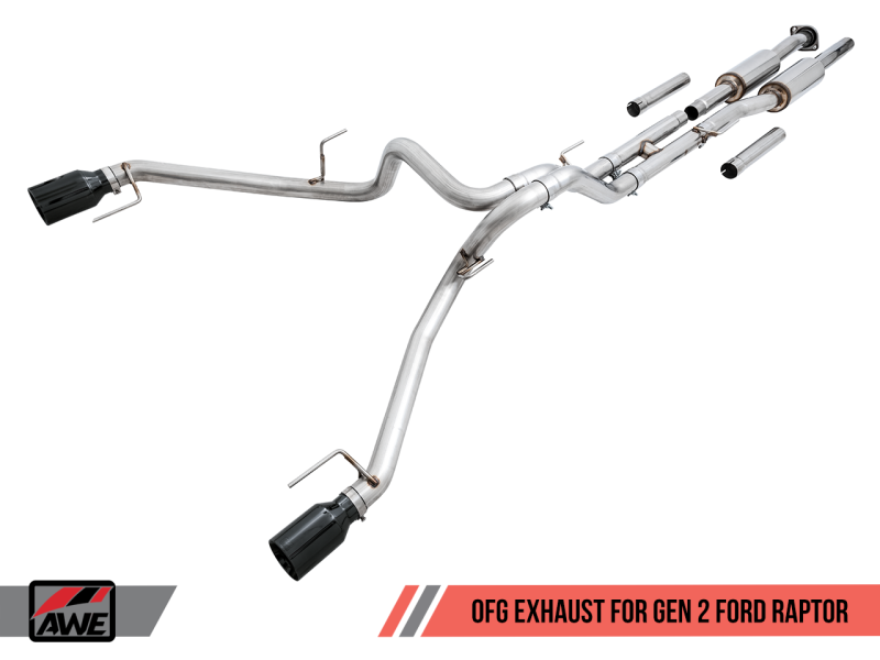 AWE Tuning 2017+ Ford Raptor 0 FG Performance Exhaust System - 3015-33106-C-Dub Tech