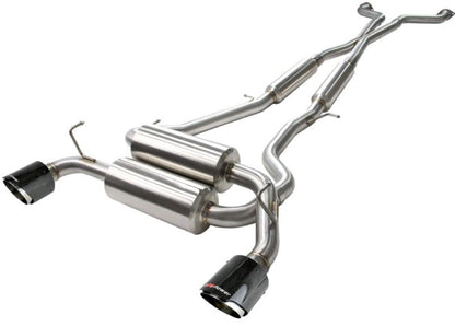 aFe Takeda 2-1/2in 304SS Cat-Back Exhaust Infiniti G37 08-13/Q60 14-15 - 49-36103-C