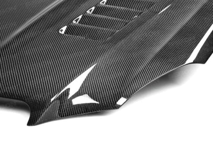 Seibon 10-12 Mercedes Benz E-Class Ct-Style Carbon Fiber Hood - HD1012MBW212-CT