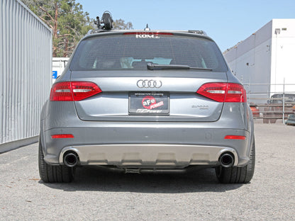 afe MACH Force-Xp 13-16 Audi Allroad L4 SS Axle-Back Exhaust - 49-36437-B-C-Dub Tech