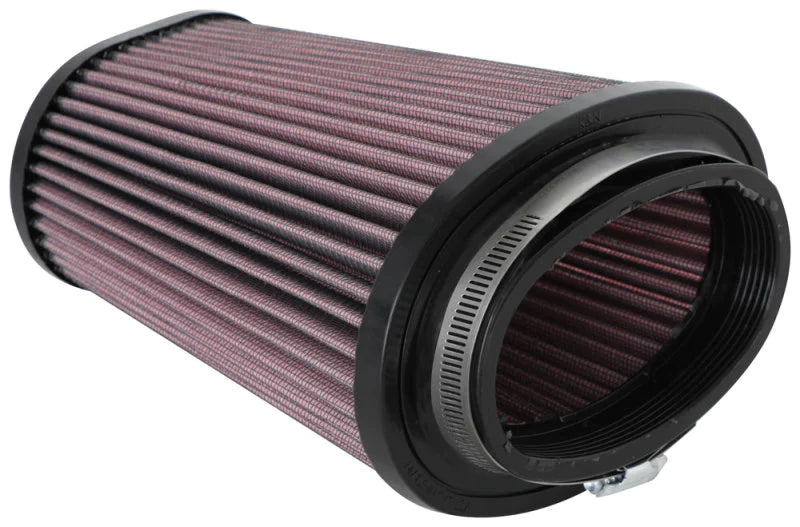 K&N Universal Clamp-On Air Filter 2.844x4.813in Flg ID x 6.5x4.75in - RU-5063
