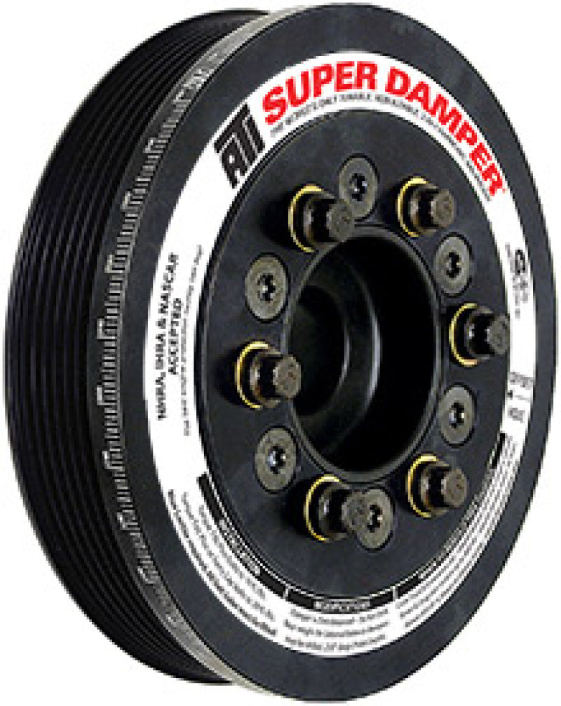 ATI Damper - 6.78in - Alum - 6 Grv - - ATI918039-C-Dub Tech