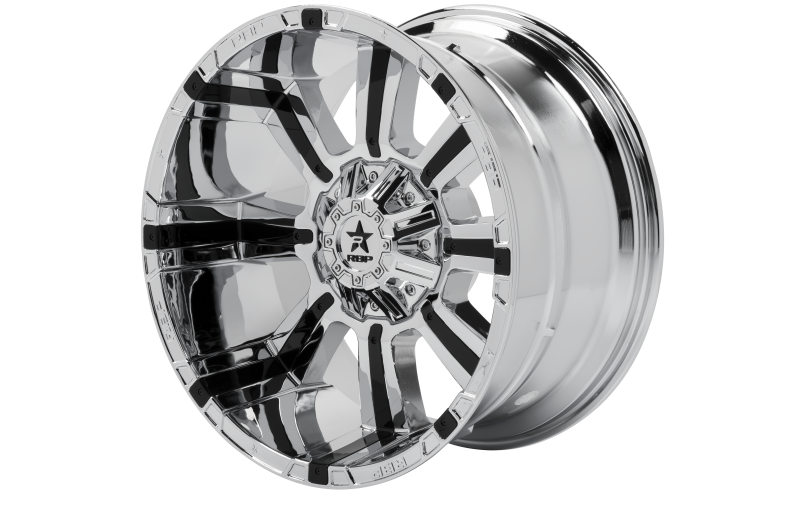 RBP 94R CHROME W/BLK INSERTS