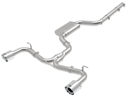 aFe MACHForce XP 3in-2.5in SS Exhaust Cat-Back 18-19 Volkswagen GTI - 49-36422-P