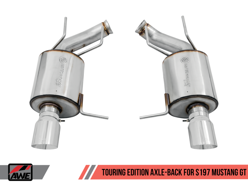 AWE Tuning S197 Mustang GT Axle-back Exhaust - Touring Edition - 3015-32094-C-Dub Tech