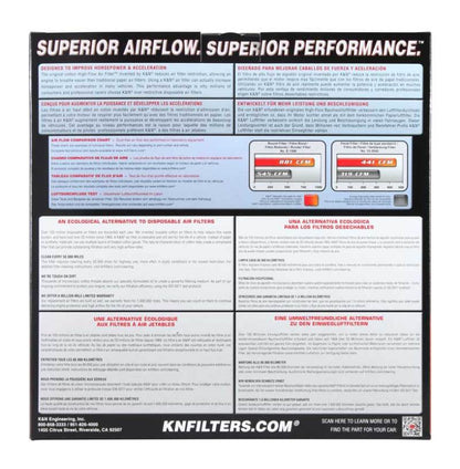 K&N Universal Round Air Filter 9in OD / 7-1/2in ID - E-3640