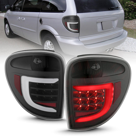 ANZO 2004-2007 Dodge  Grand Caravan LED Tail Lights w/ Light - 311365