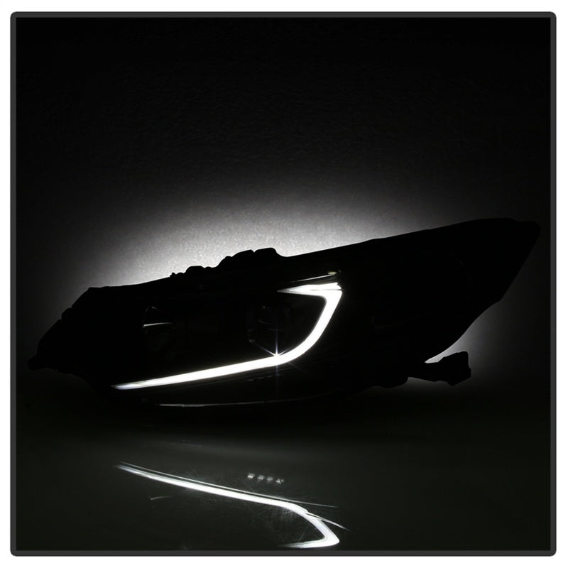 xTune 09-14 Acura Projector Headlights - Light Bar DRL - - 9042218