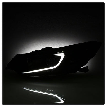 xTune 09-14 Acura Projector Headlights - Light Bar DRL - - 9042218