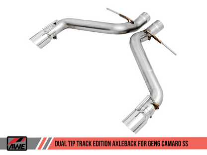 AWE Tuning 16-19 Chevrolet Camaro SS Axle-back Exhaust - Track - 3020-32049-C-Dub Tech