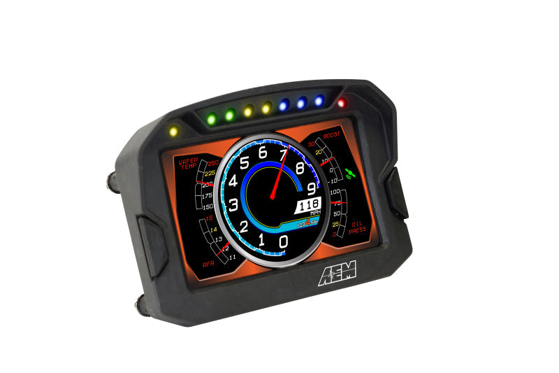 AEM CD-5G Carbon Digital Dash Display w/ Interal 10Hz GPS - 30-5602-C-Dub Tech