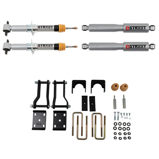 Belltech LOWERING Kit 2019+ Ford Ranger 4WD 2in Front/4in Rear - 1045SP-C-Dub Tech