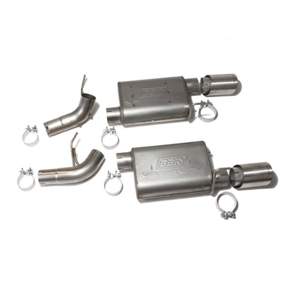 BBK 05-10 Mustang GT VariTune Axle Back Exhaust Kit (Stainless - 41005-C-Dub Tech
