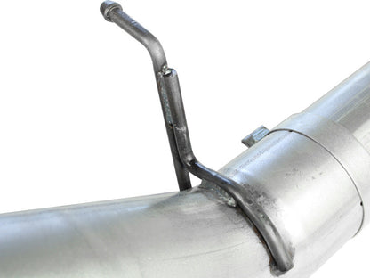 aFe ATLAS 5in Alum Steel DPF-Back Exhaust System 2007-10 GM - 49-04040