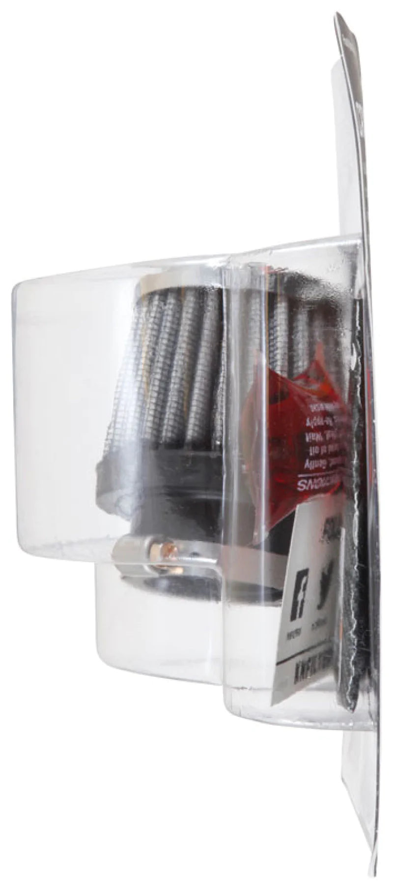 K&N Universal Chrome Filter 1 3/8 inch FLG / 2 - RC-0790