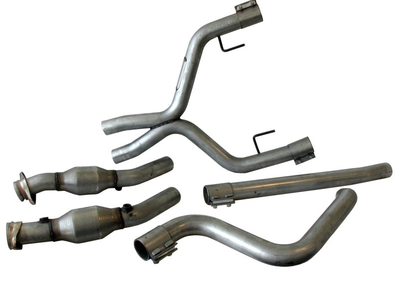 BBK 05-09 Mustang 4.0 V6 True Dual Cat Back Exhaust - 4011-C-Dub Tech