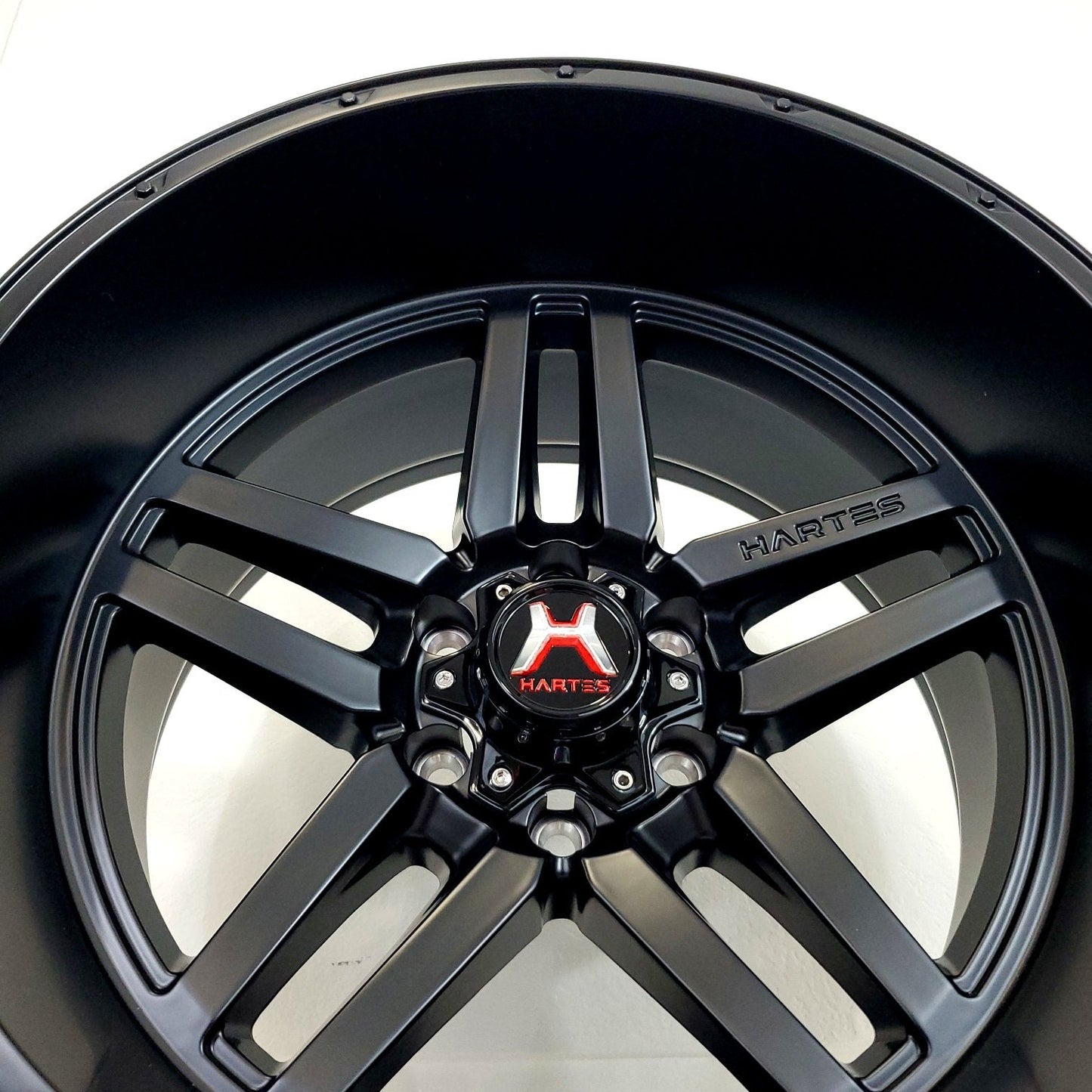 Hartes Metal Wheels - Savage Satin Black 20x12