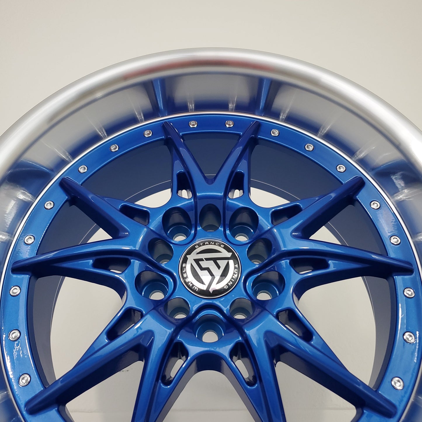 Stance Tuning Wheels - ST05 Candy Blue Machined Face 17x9
