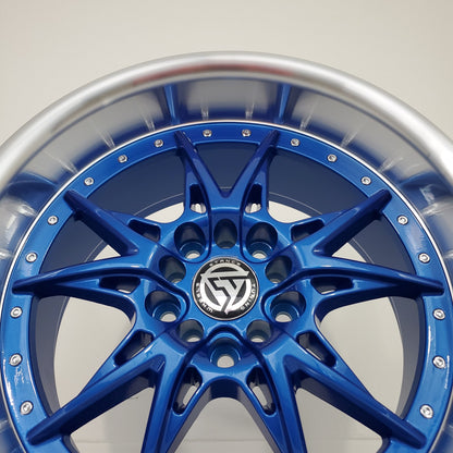 Stance Tuning Wheels - ST05 Candy Blue Machined Face 17x9
