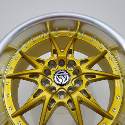Stance Tuning Wheels - ST05 Candy Gold Machined Lip 17x9