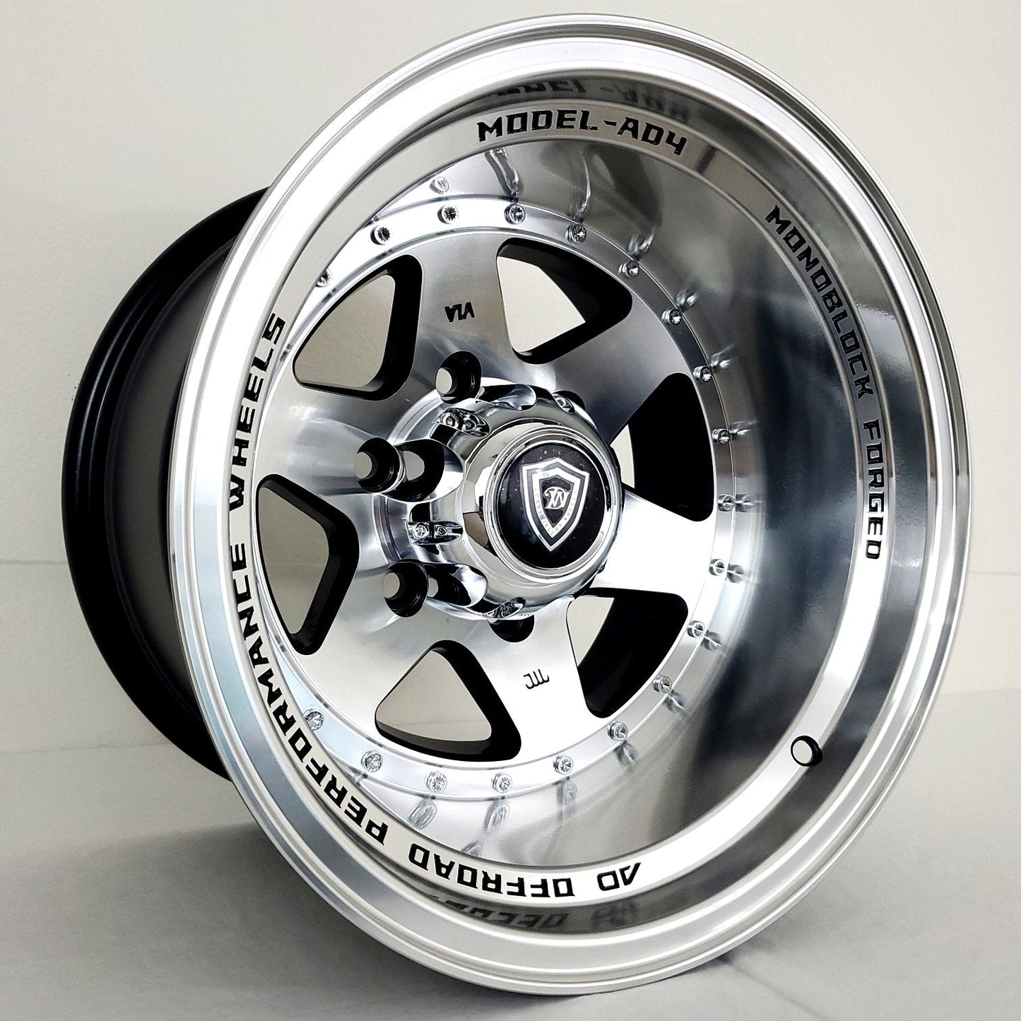 White Diamond Luxury Wheels - W3910 Gloss Black Machined Face 15x10