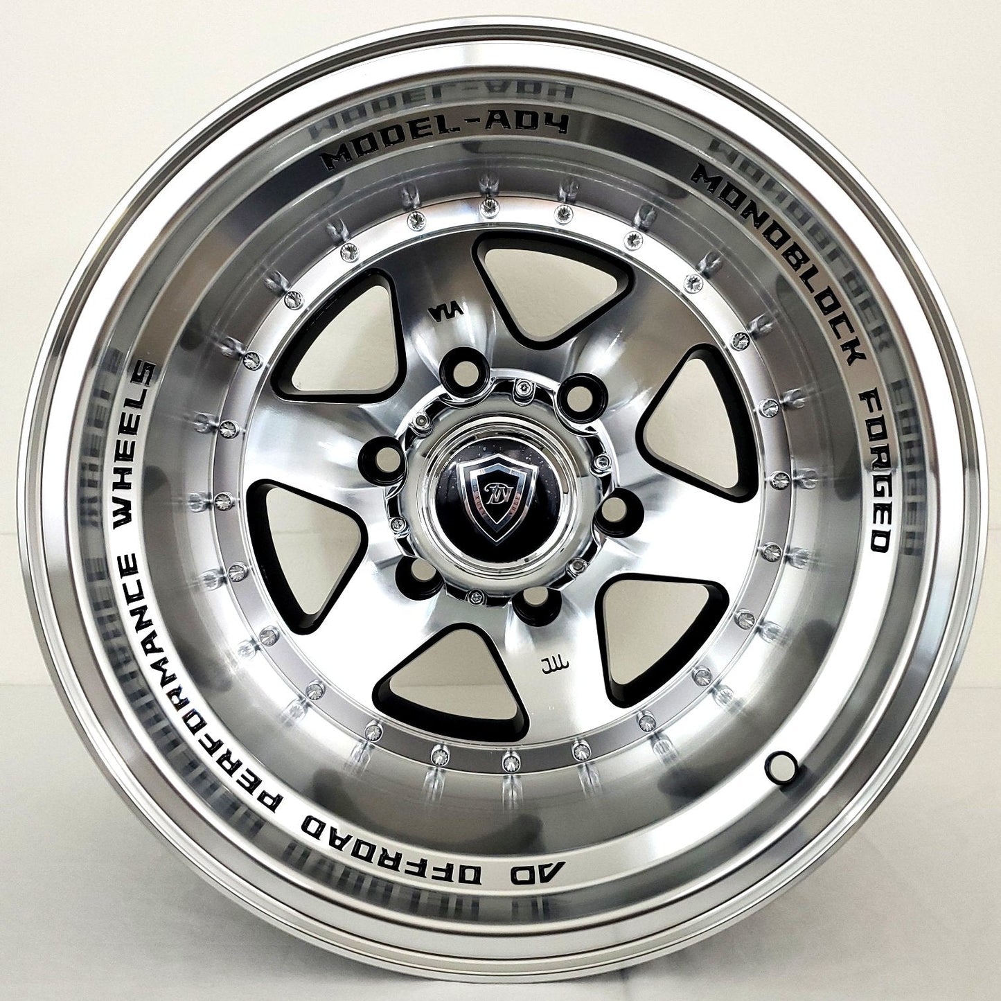 White Diamond Luxury Wheels - W3910 Gloss Black Machined Face 15x10