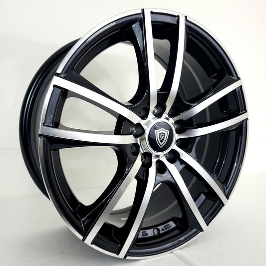 G-Line Luxury Wheels - G5092 Gloss Black Machined Face 16x7