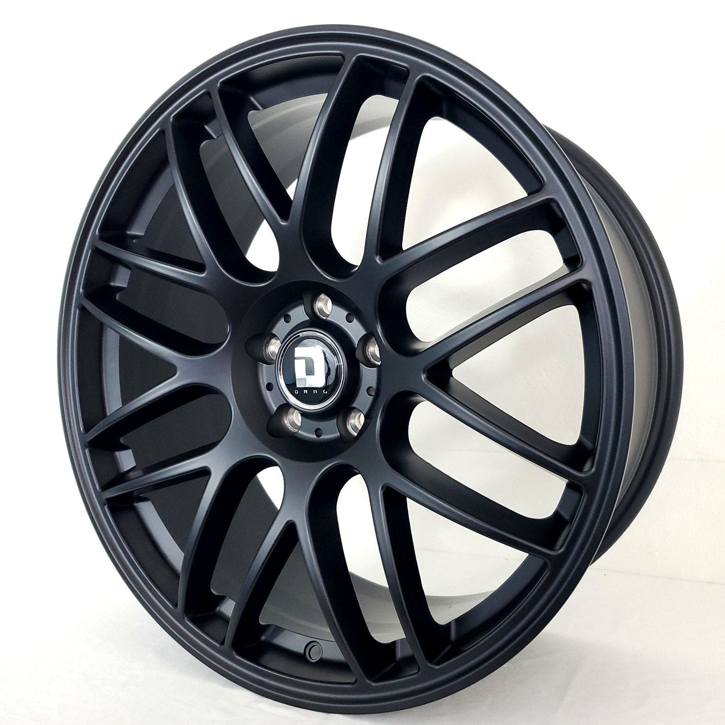 Drag Wheels - DR37 Flat Black 20x8.5
