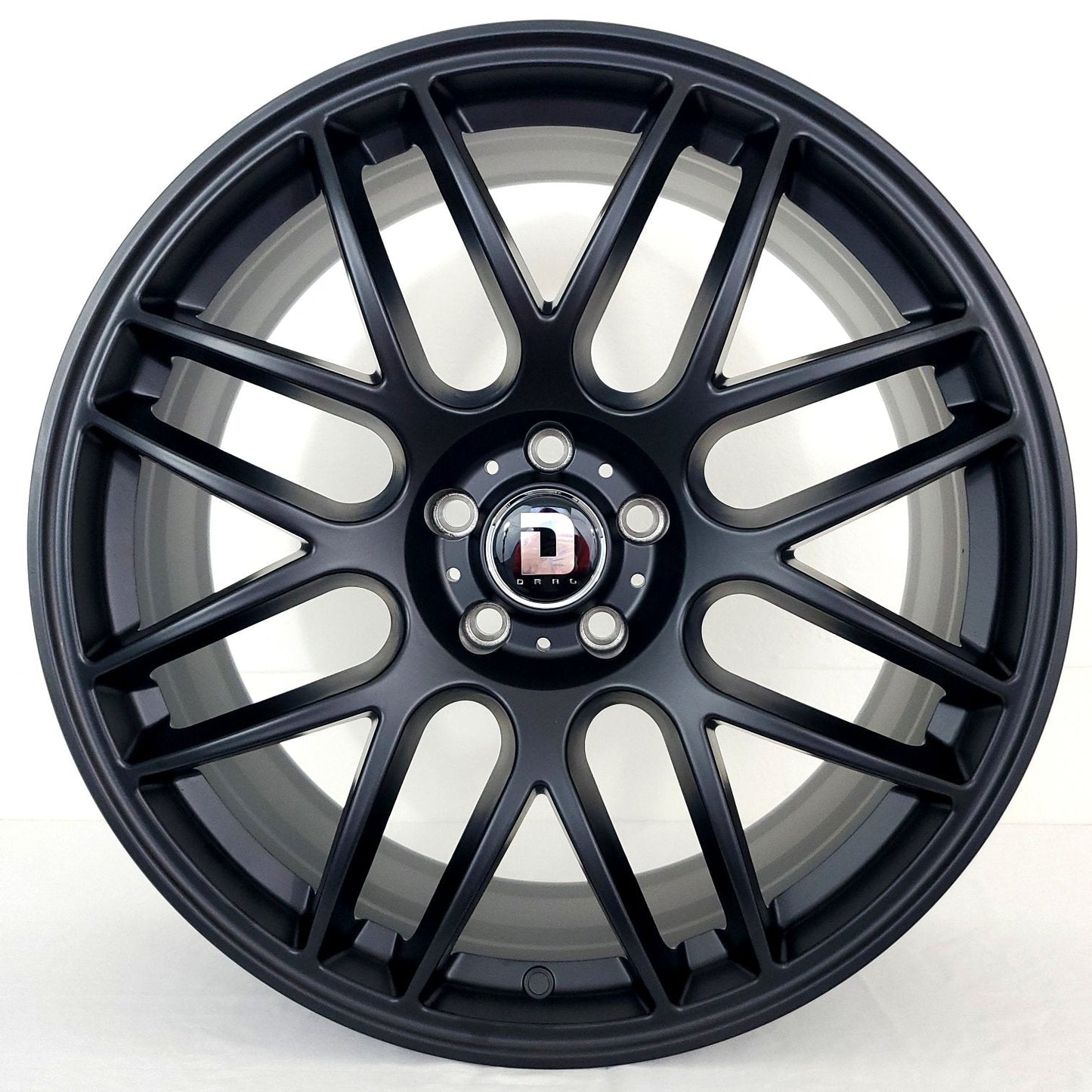 Drag Wheels - DR37 Flat Black 20x8.5