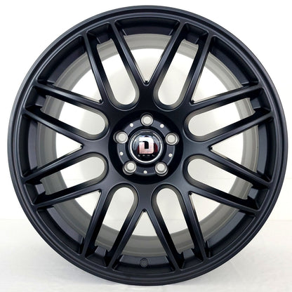 Drag Wheels - DR37 Flat Black 20x8.5
