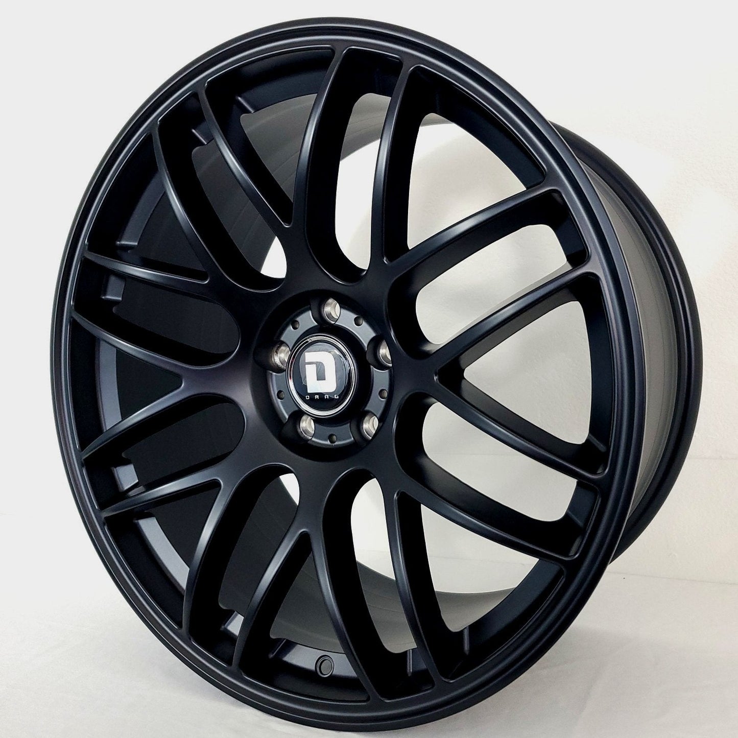 Drag Wheels - DR37 Flat Black 20x10
