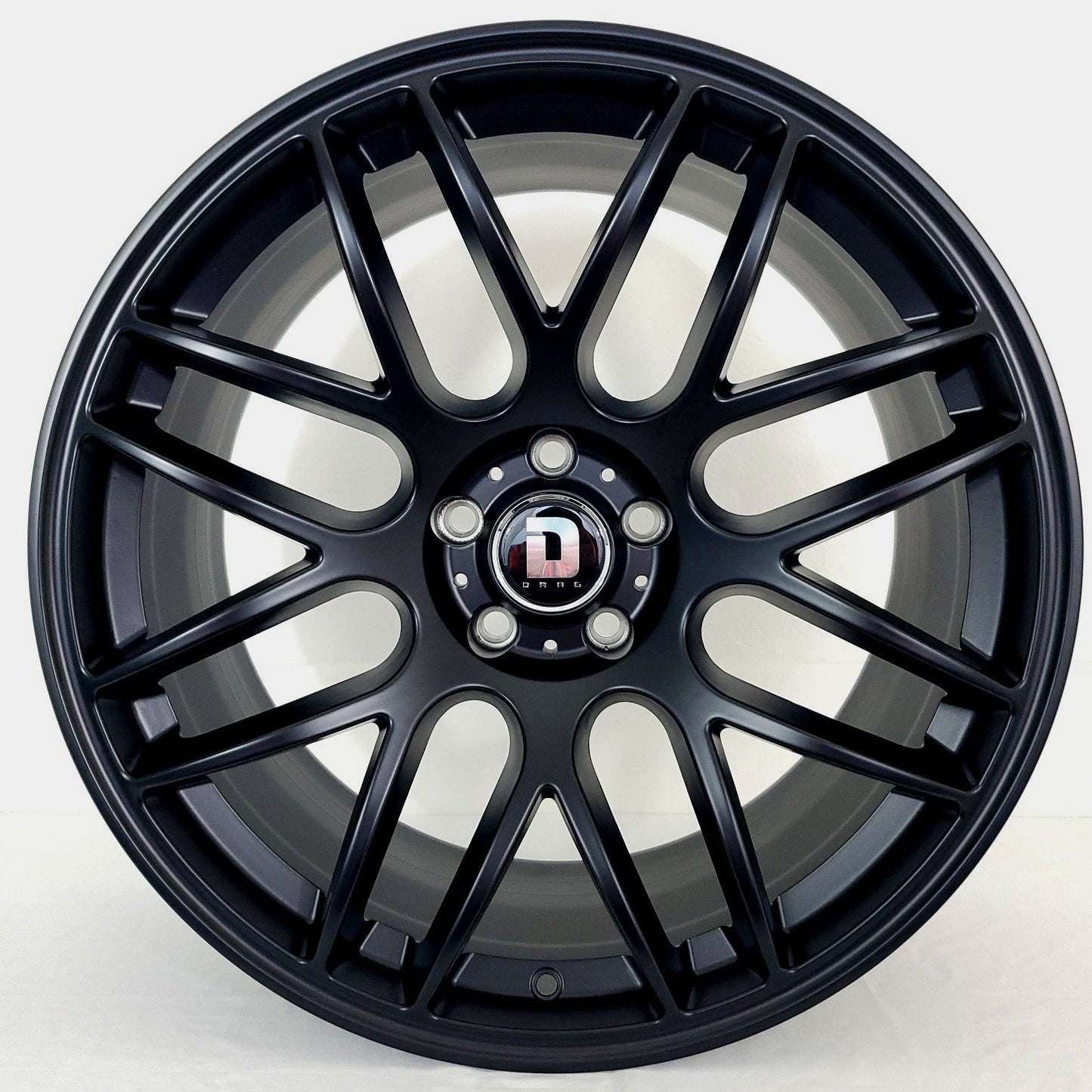 Drag Wheels - DR37 Flat Black 20x10