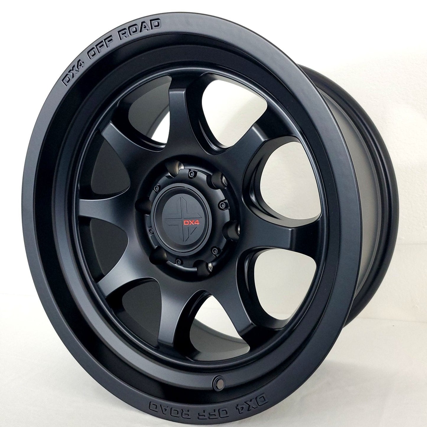 DX4 Wheels - Rhino Flat Black 17x8.5