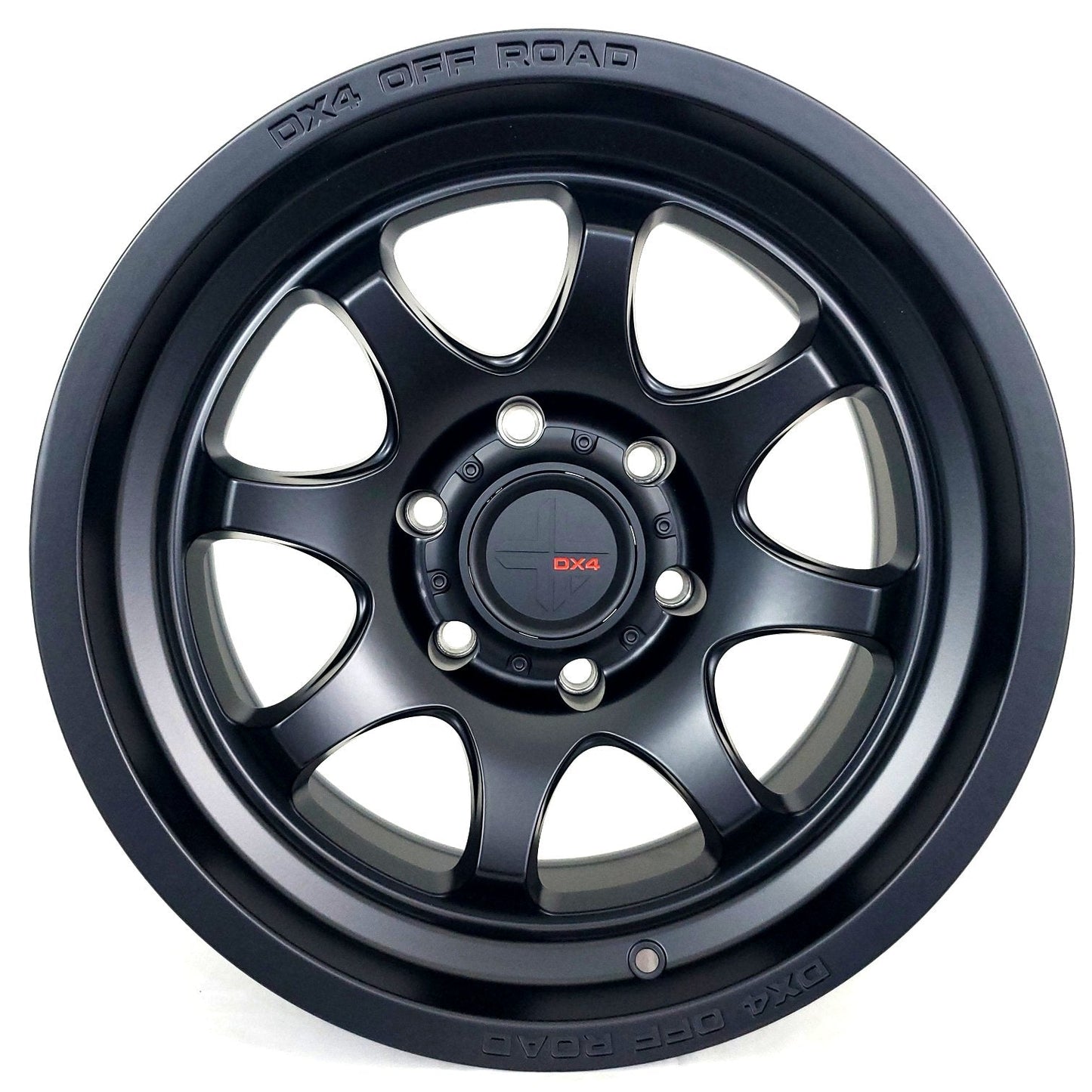 DX4 Wheels - Rhino Flat Black 17x8.5