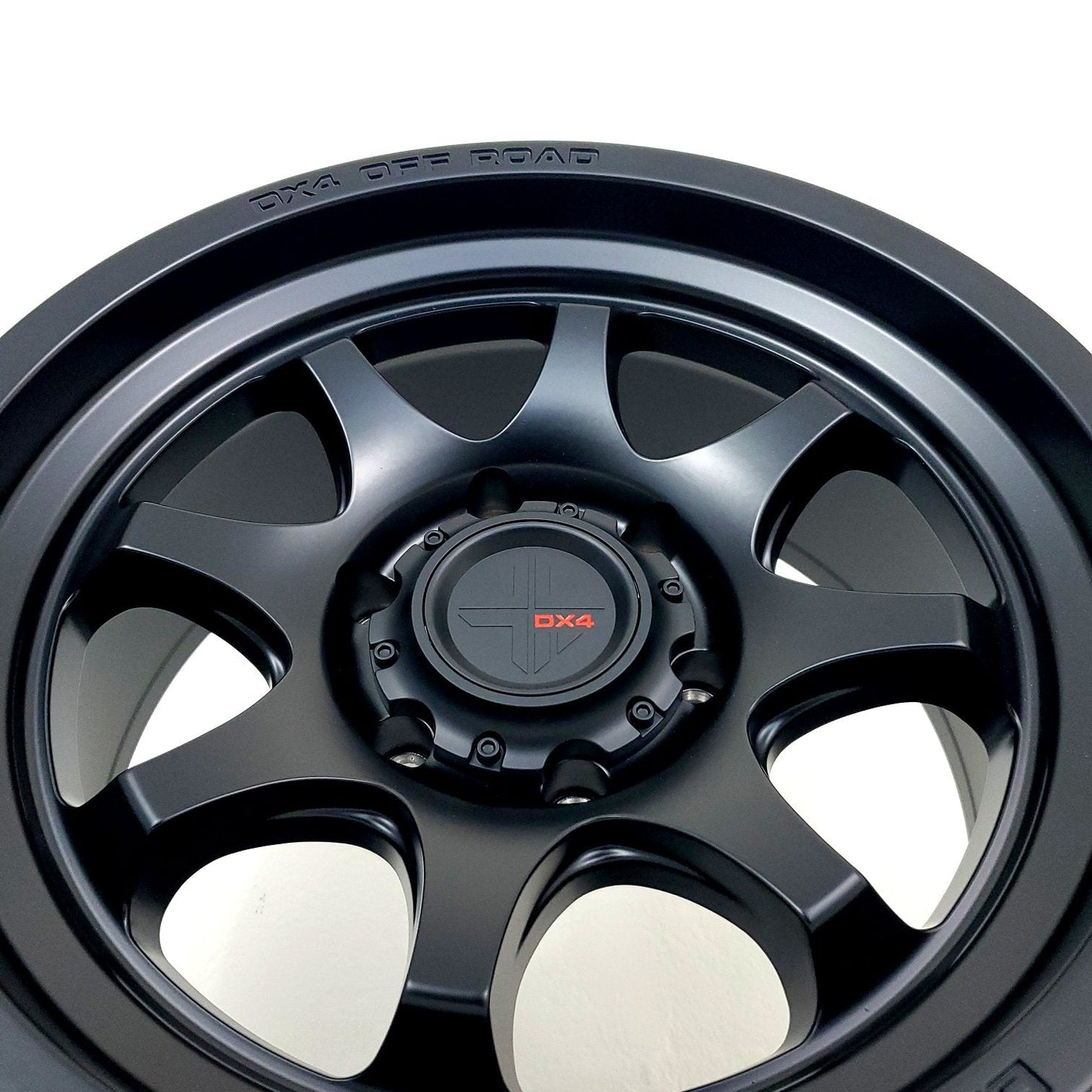 DX4 Wheels - Rhino Flat Black 17x8.5
