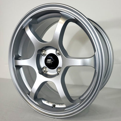 MST Wheels - MT40 Gloss Silver 15x6.5