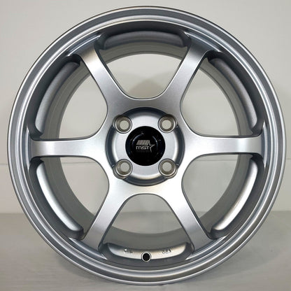 MST Wheels - MT40 Gloss Silver 15x6.5