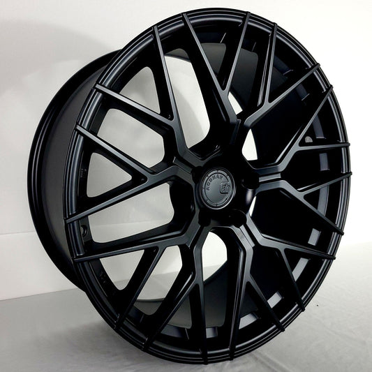 Aodhán Wheels - AFF9 Matte Black 20x10.5-C-Dub Tech