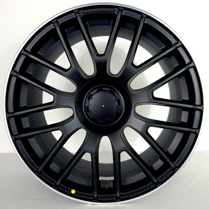Replica Wheels - MB8V2 Matte Black Machined Tip 18x9