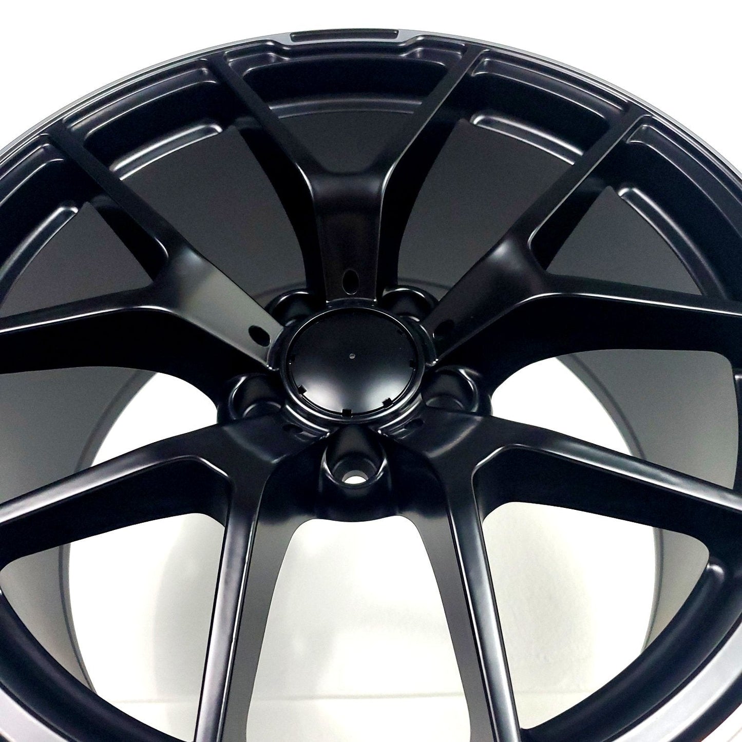 Replica Wheels - MB1 Matte Black Machined Tip 18x8.5