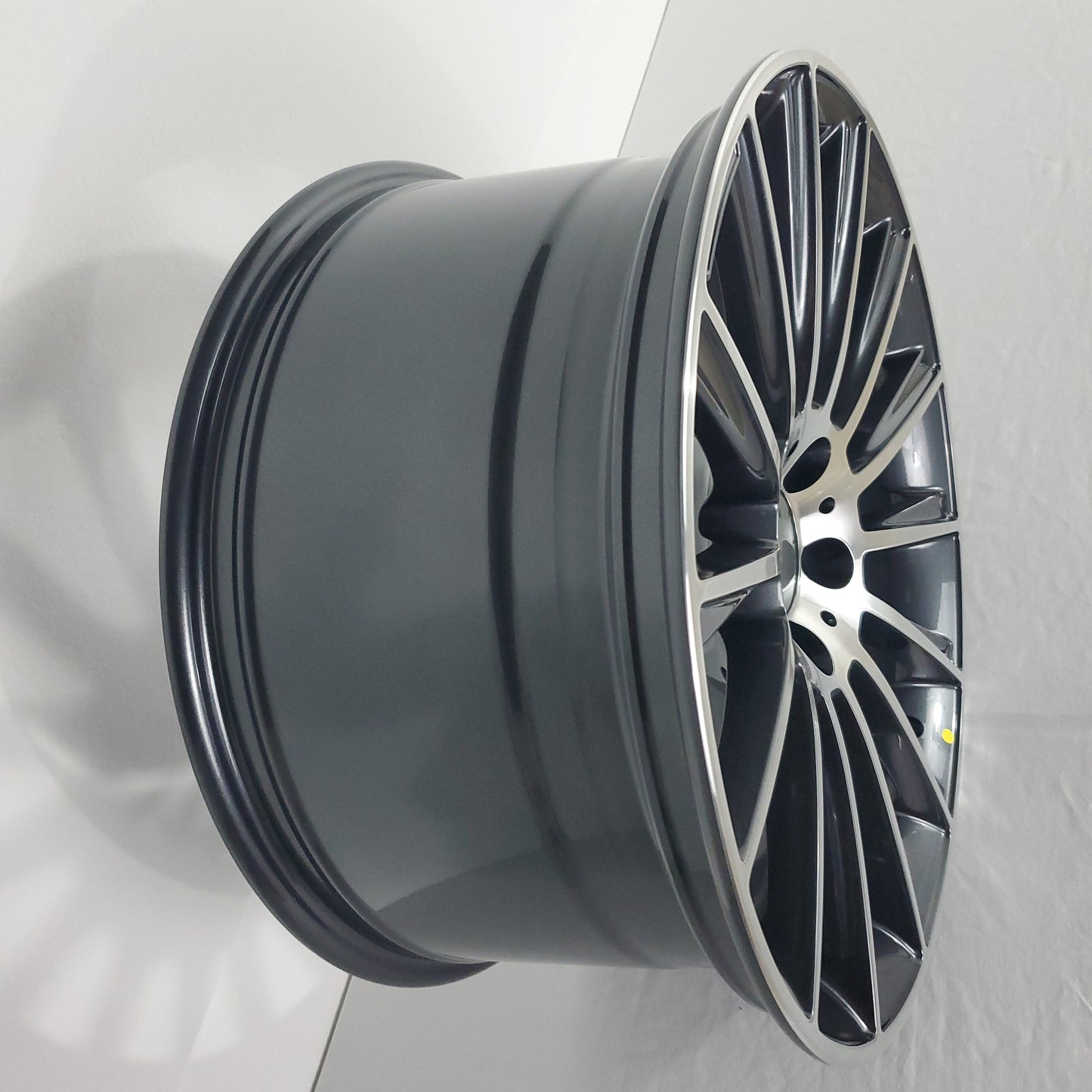 Replica Wheels - MB4 Gunmetal Machined Face 19x8.5