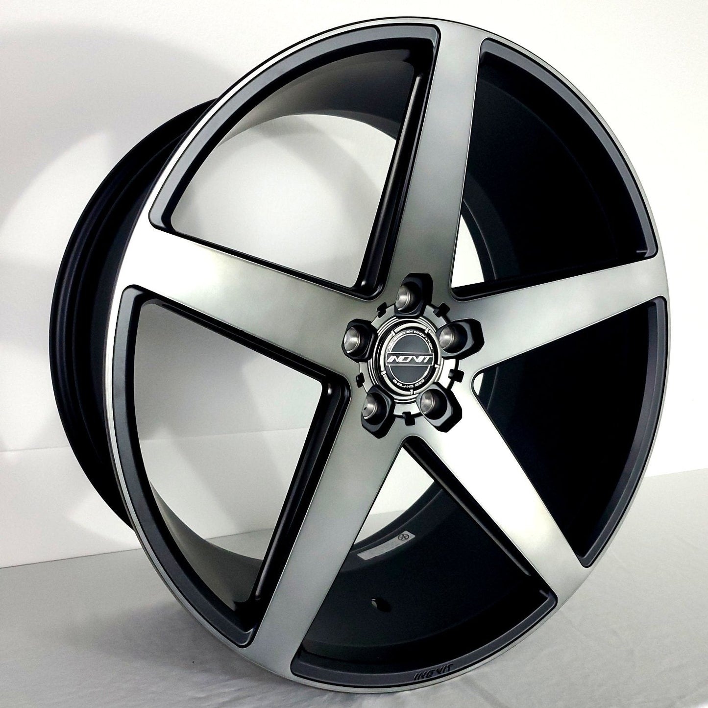 Inovit Wheels - Rotor Black Machined Face Dark Tint 22x10.5