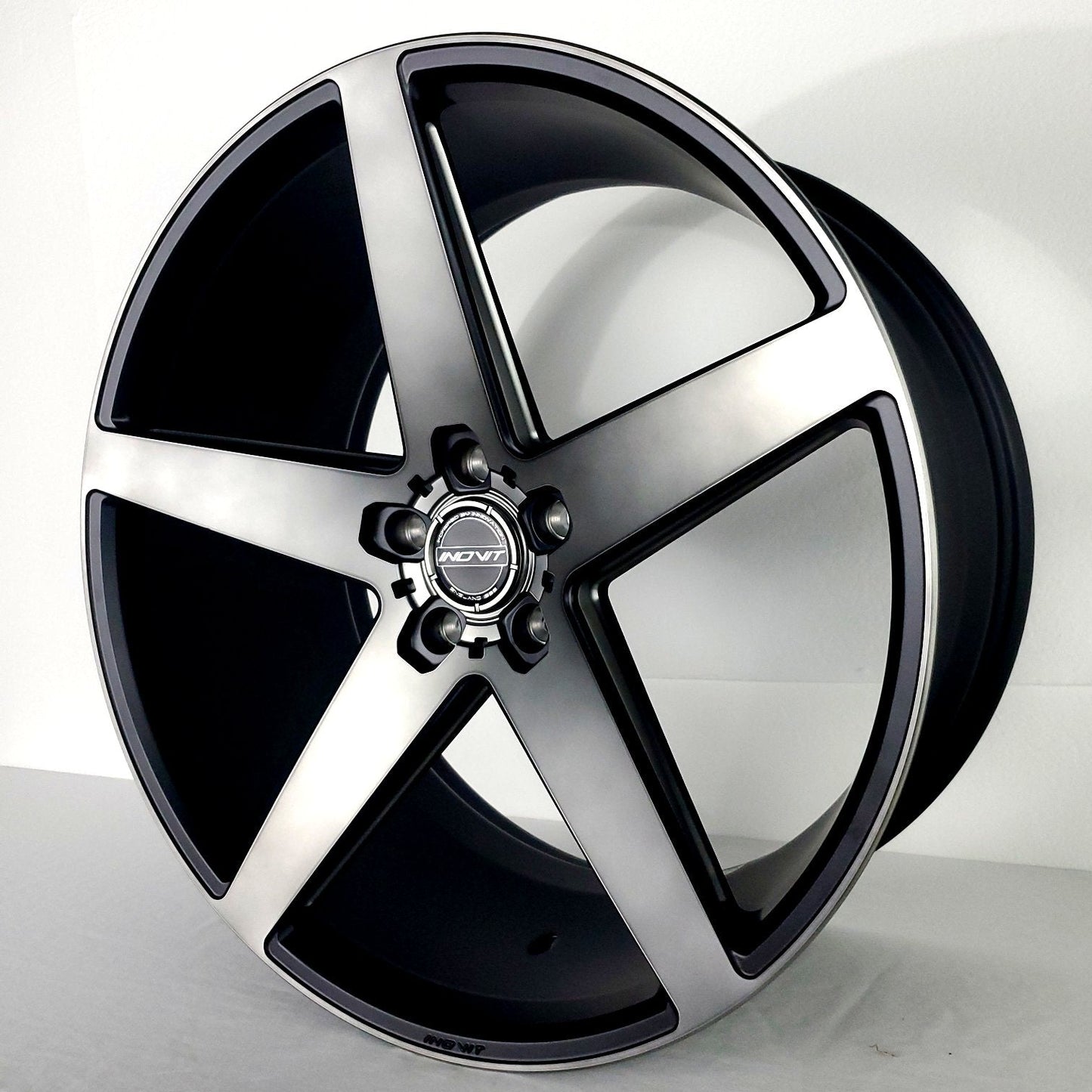 Rotor Black Machined Face Dark Tint 22x9
