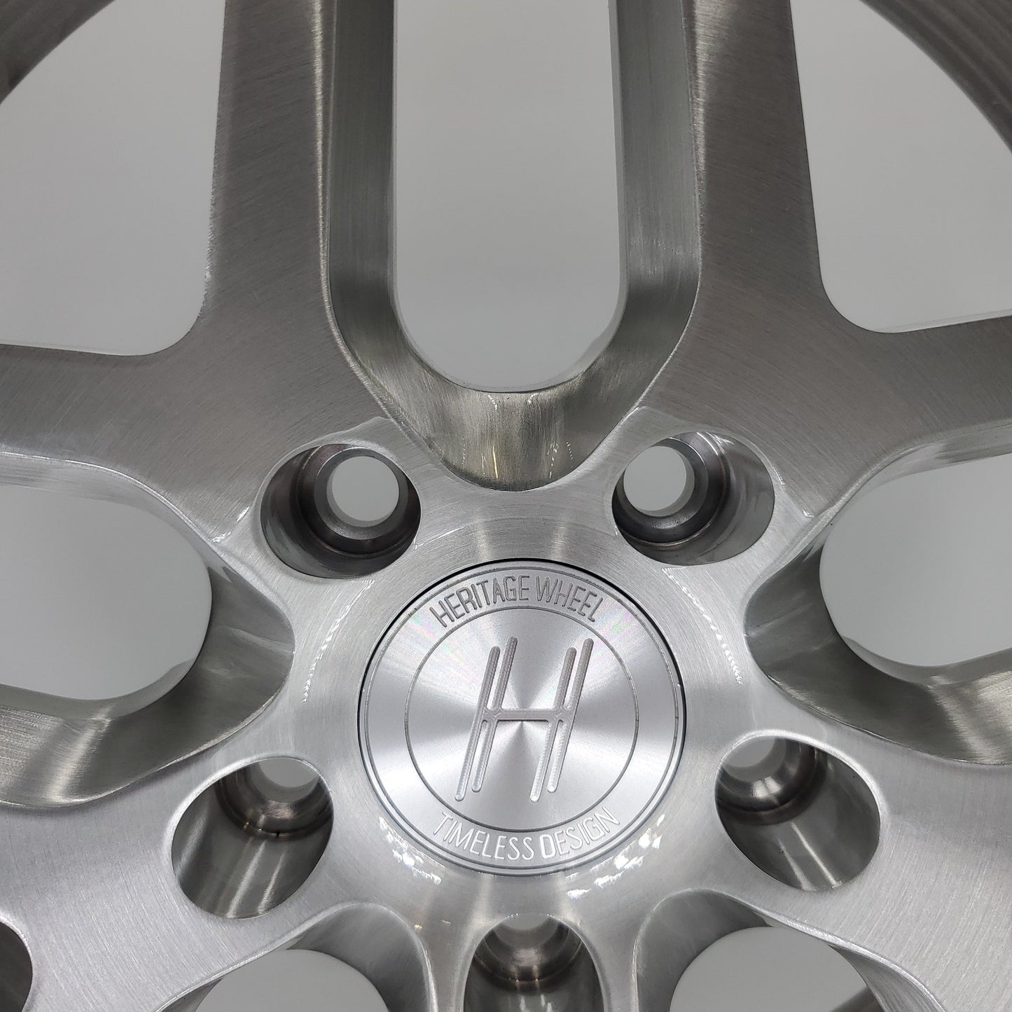 Heritage Wheels - EBISU-C 3PC Forged Full Brushed Face High Polished Lip 20x10.5