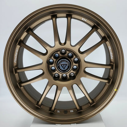 VLF Wheels - VLFC03 Matte Bronze 17x7.5