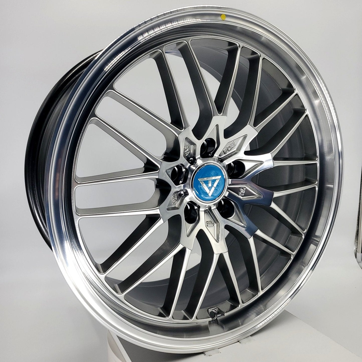 VLF Wheels - VLFP03 Hyper Black Machined Lip 18x8.5