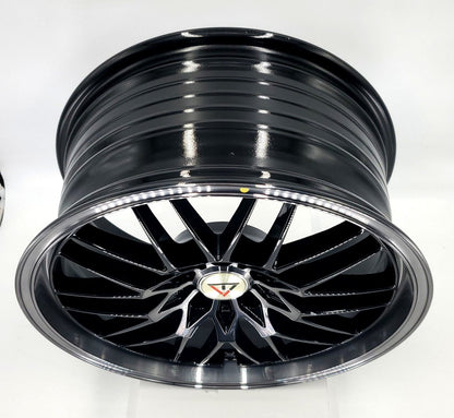 VLF Wheels - VLFP03 Gloss Black Dark Tint  18x8.5